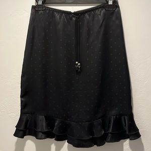 Vintage Beautiful Silk Skirt Parameter Small Gentle Worn